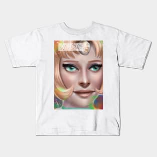 Pearl Portrait Kids T-Shirt